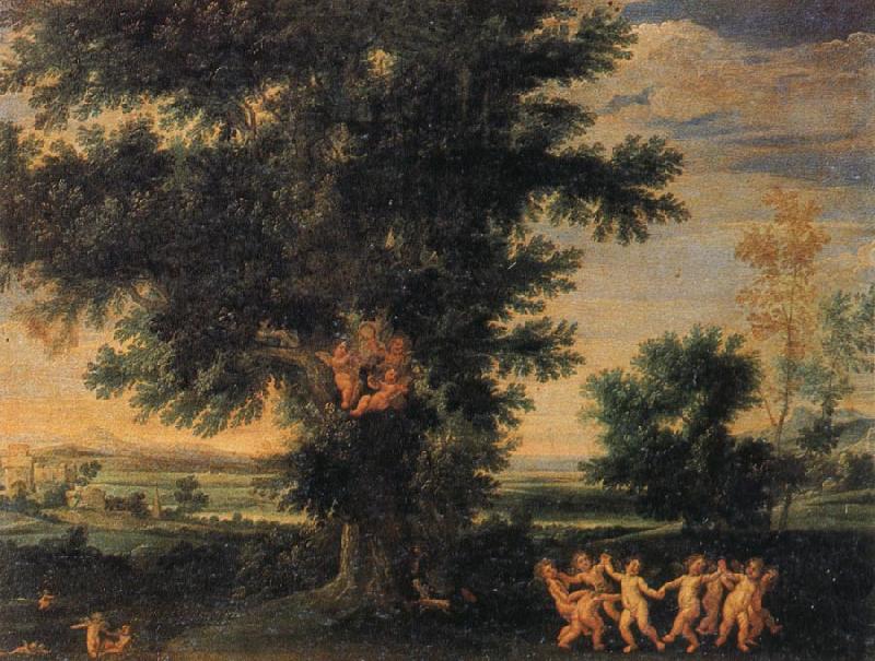 Albani Francesco Cupids'Dance oil painting image